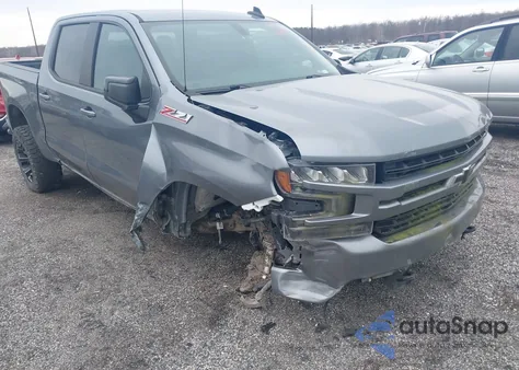 2020 Chevrolet Silverado 1500 4Wd Short Bed Rst из США, поврежденный, VIN 3GCUYEED9LG255071